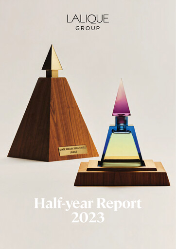 Thumbnail Lalique Group Half-year Report 2023-h1