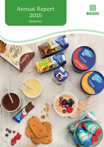 Thumbnail Raisio plc Annual Report 2015
