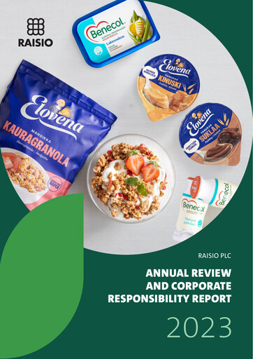 Thumbnail Raisio plc Annual Report 2023