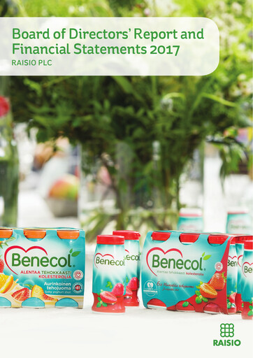 Thumbnail Raisio plc Financial Statement 2017