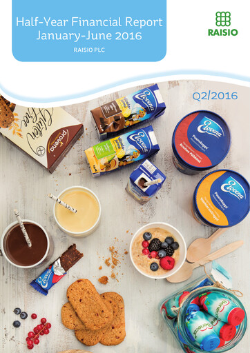 Thumbnail Raisio plc Half-year Report 2016-h1