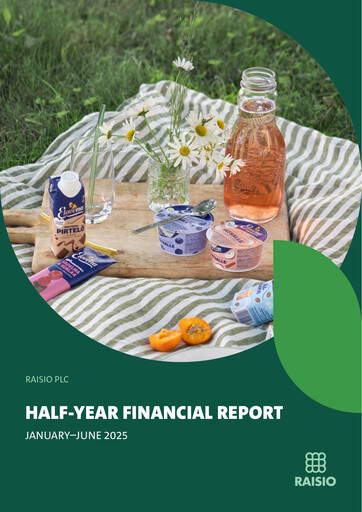 Thumbnail Raisio plc Half-year Report 2025-h1