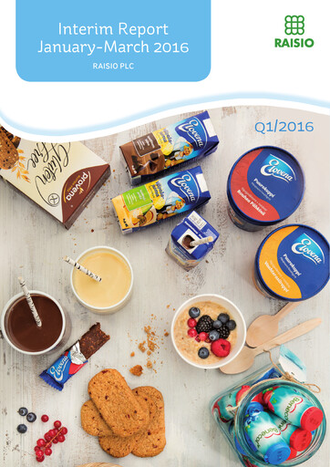 Thumbnail Raisio plc Quarterly Report 2016-q1