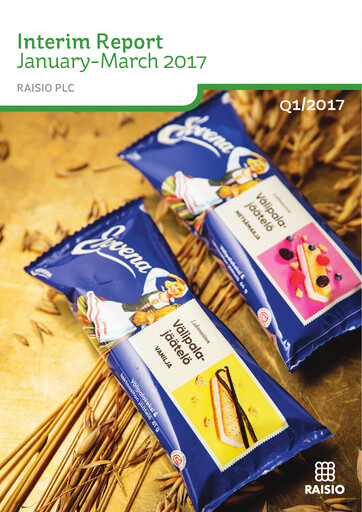 Thumbnail Raisio plc Quarterly Report 2017-q1