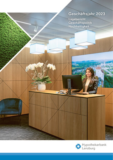 Miniature Hypothekarbank Lenzburg Rapport annuel 2023