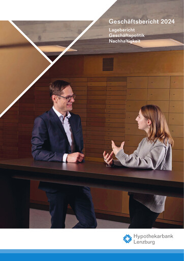 Miniature Hypothekarbank Lenzburg Rapport annuel 2024