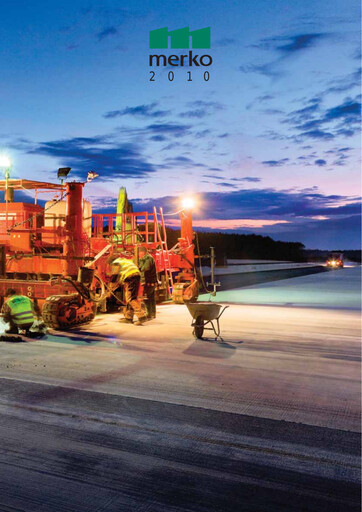 Miniature AS Merko Ehitus Rapport annuel 2010