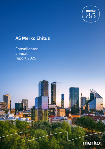 Miniature AS Merko Ehitus Rapport annuel 2025