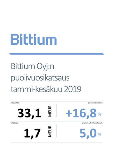 Miniature Bittium Rapport semestriel 2019-h1