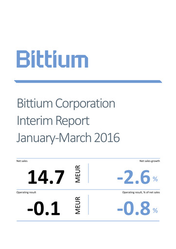 Thumbnail Bittium Quarterly Report 2016-q1