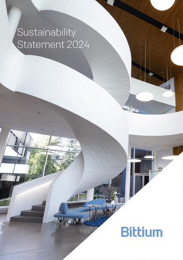 Vorschaubild Bittium Nachhaltigkeitsbericht 2024