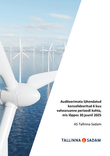 Thumbnail AS Tallinna Sadam Half-year Report 2025-h1