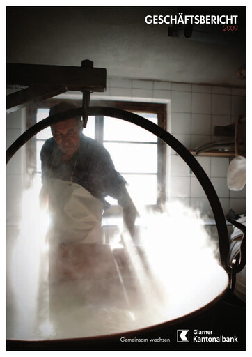 Thumbnail Glarner Kantonalbank Annual Report 2009