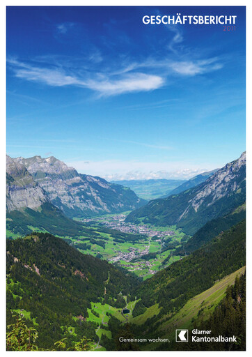 Thumbnail Glarner Kantonalbank Annual Report 2011