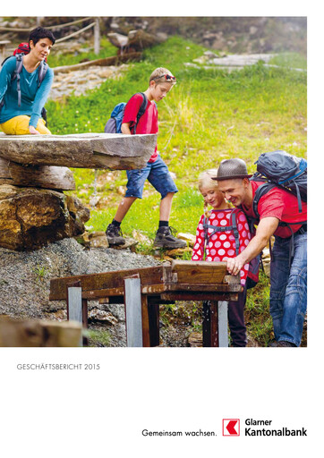 Thumbnail Glarner Kantonalbank Annual Report 2015