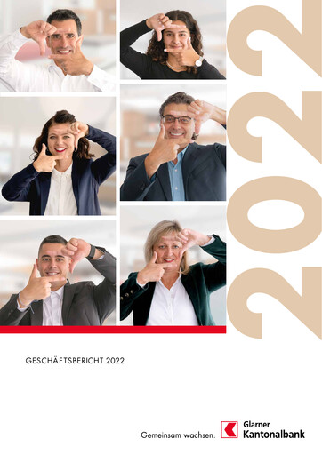Thumbnail Glarner Kantonalbank Annual Report 2022