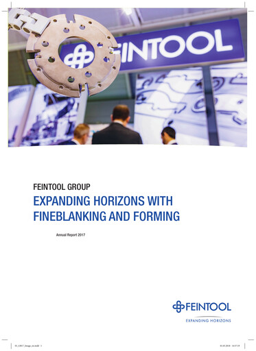 Miniature Feintool International Rapport annuel 2017
