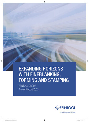 Miniature Feintool International Rapport annuel 2021