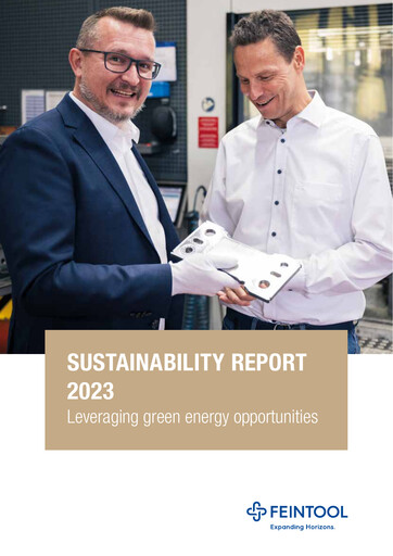 Vorschaubild Feintool International Nachhaltigkeitsbericht 2023