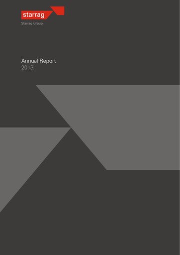 Thumbnail StarragTornos Group Annual Report 2013
