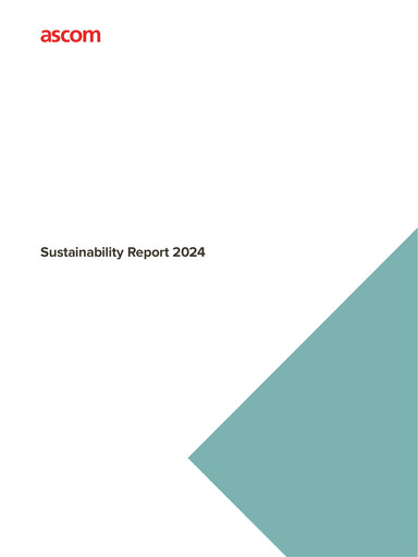 Thumbnail Ascom Holding Sustainability Report 2024