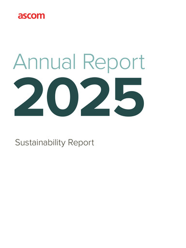 Thumbnail Ascom Holding Sustainability Report 2025