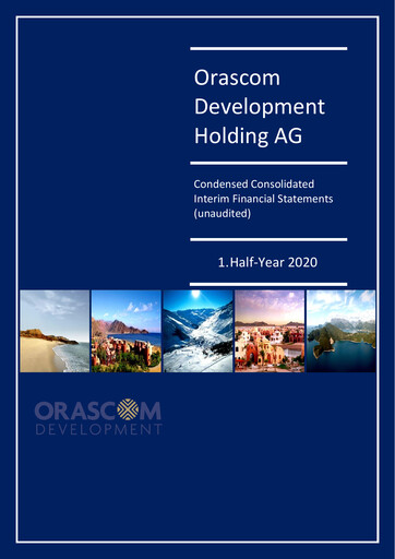 Vorschaubild Orascom Development Halbjahresbericht 2020-h1