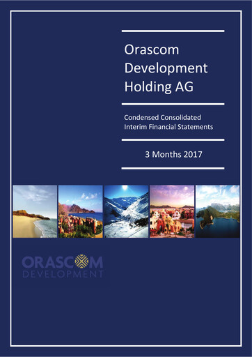 Vorschaubild Orascom Development Quartalsbericht 2017-q1
