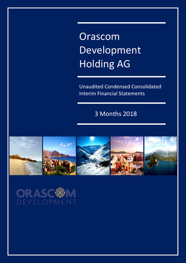 Vorschaubild Orascom Development Quartalsbericht 2018-q1