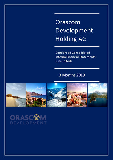 Vorschaubild Orascom Development Quartalsbericht 2019-q1