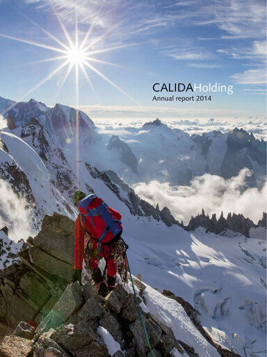 Vorschaubild CALIDA Holding Jahresbericht 2014
