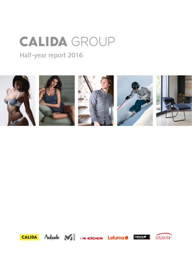 Thumbnail CALIDA Holding Half-year Report 2016-h1
