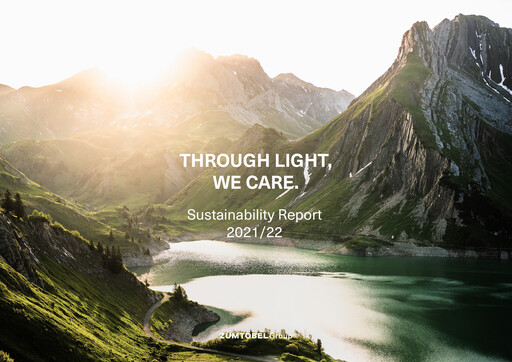 Thumbnail Zumtobel Group Sustainability Report 2021-2022