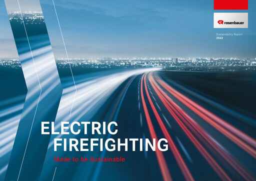 Thumbnail Rosenbauer International Sustainability Report 2022