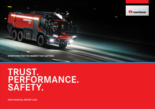Thumbnail Rosenbauer International Sustainability Report 2024