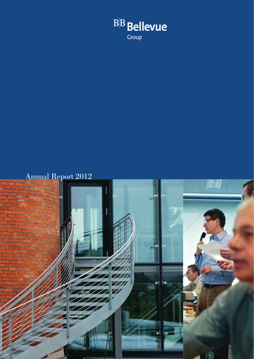 Thumbnail Bellevue Group Annual Report 2012