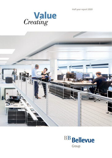 Miniature Bellevue Group Rapport semestriel 2020-h1