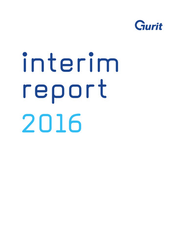 Thumbnail Gurit Holding Half-year Report 2016-h1