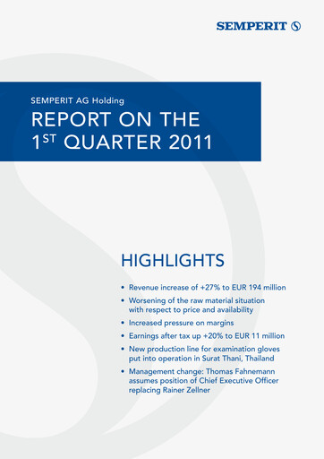 Thumbnail Semperit Quarterly Report 2011-q1