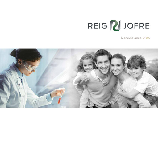 Miniature Laboratorio Reig Jofre Rapport annuel 2016