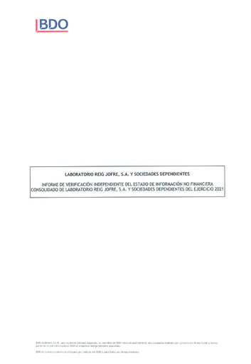 Thumbnail Laboratorio Reig Jofre Sustainability Report 2021