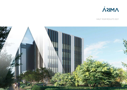 Miniature Árima Real Estate Rapport semestriel 2021-h1