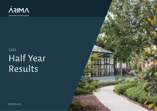 Miniature Árima Real Estate Rapport semestriel 2022-h1