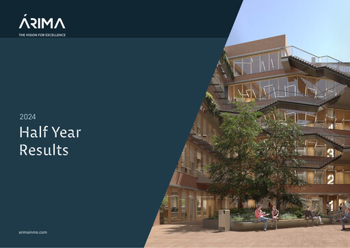 Miniature Árima Real Estate Rapport semestriel 2024-h1