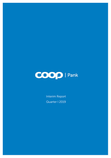 Thumbnail Coop Pank AS Quarterly Report 2019-q1