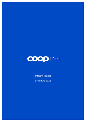 Thumbnail Coop Pank AS Quarterly Report 2025-q1