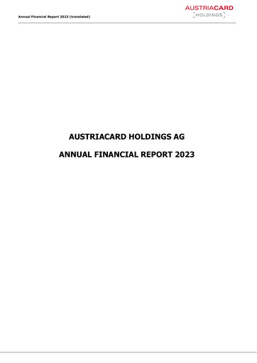 Thumbnail Austriacard Holdings Annual Report 2023