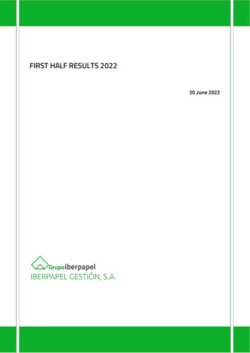 Thumbnail Iberpapel Gestión Half-year Report 2022-h1