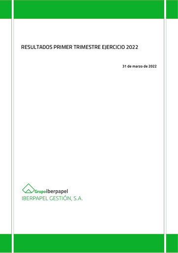 Thumbnail Iberpapel Gestión Quarterly Report 2022-q1