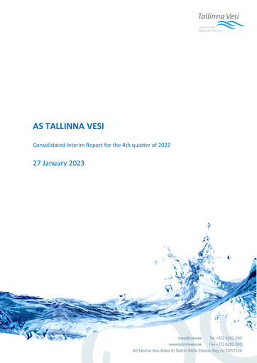 Thumbnail AS Tallinna Vesi Financial Report 2022